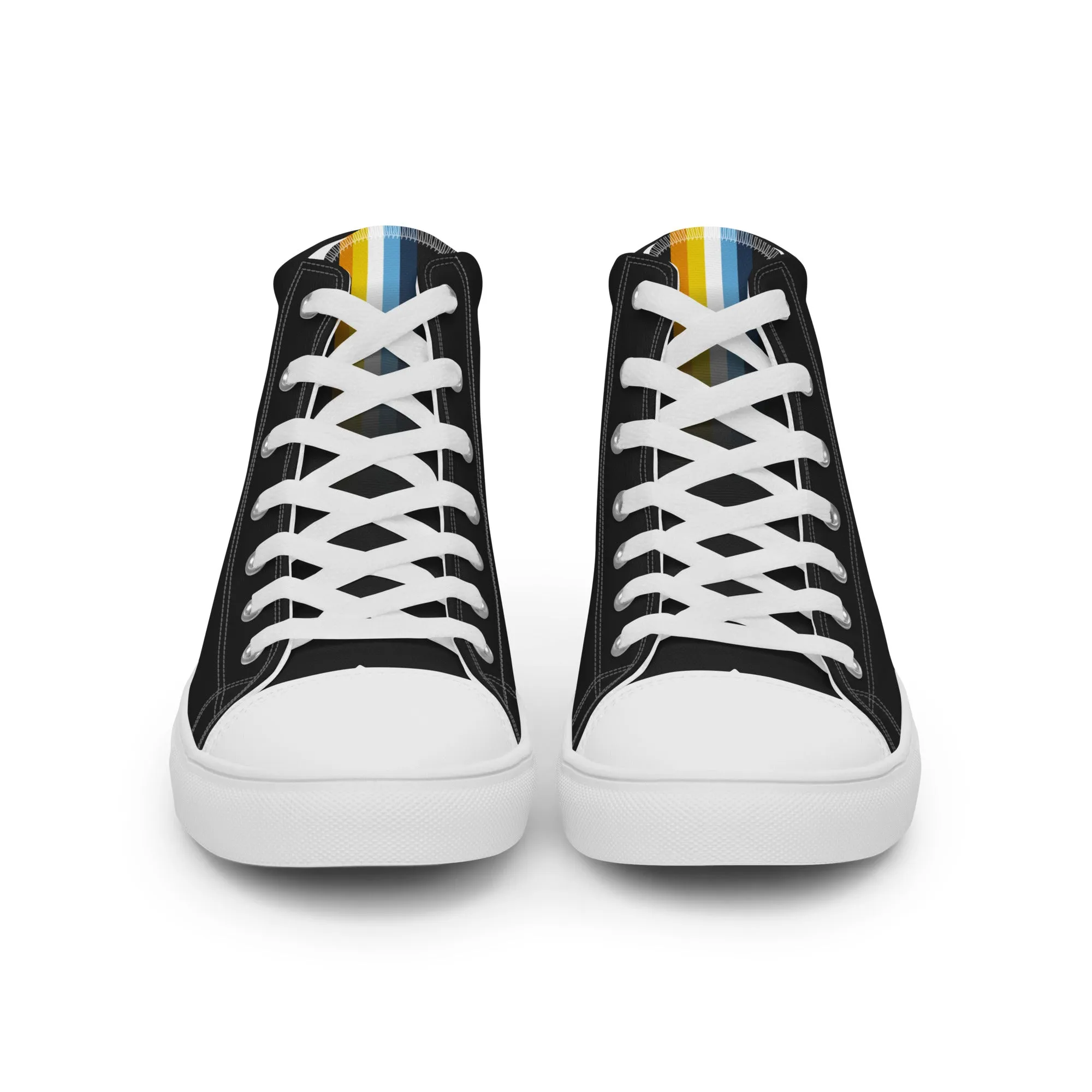 AroAce Pride High Top Trainers (male sizes)