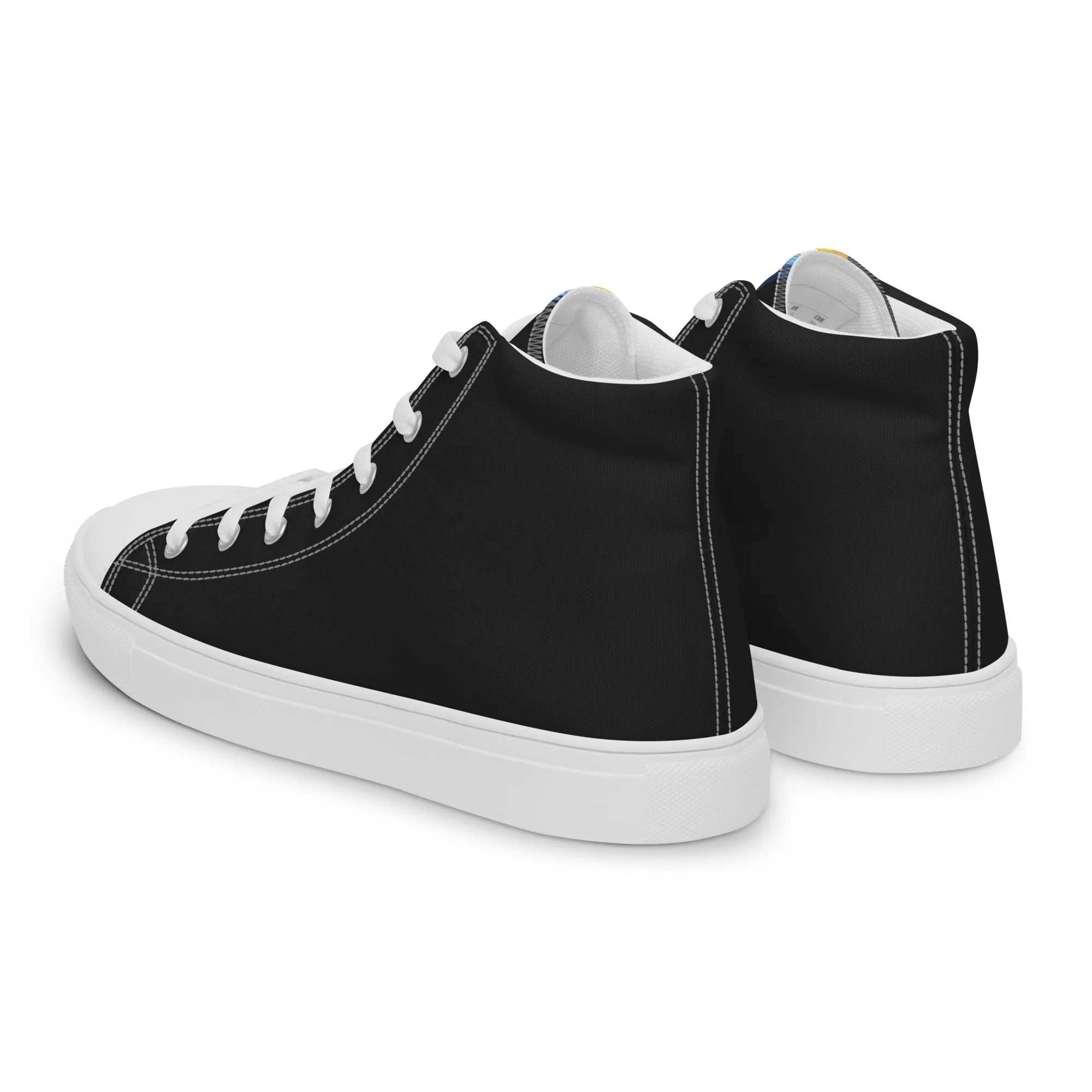 AroAce Pride High Top Trainers (male sizes)