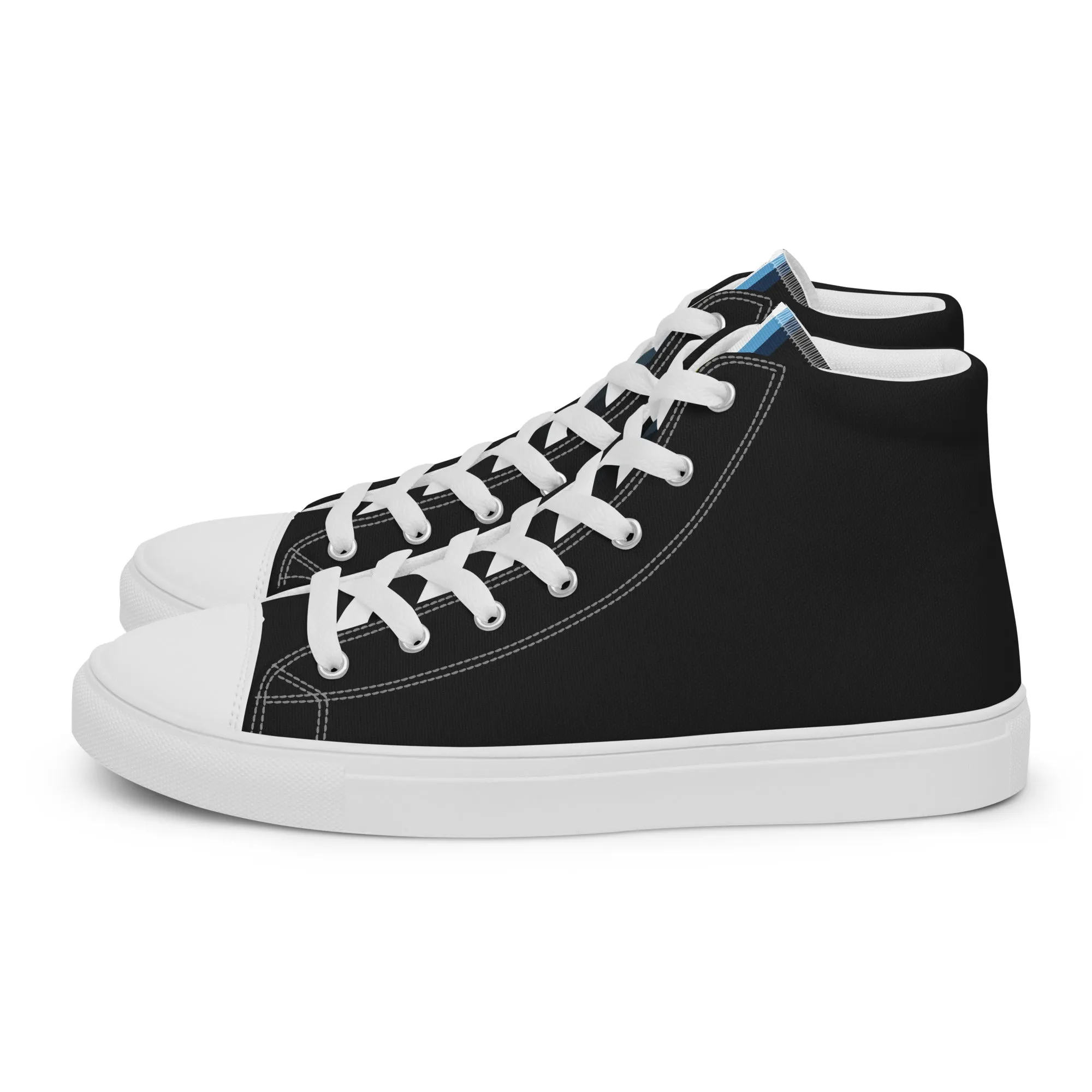 AroAce Pride High Top Trainers (male sizes)