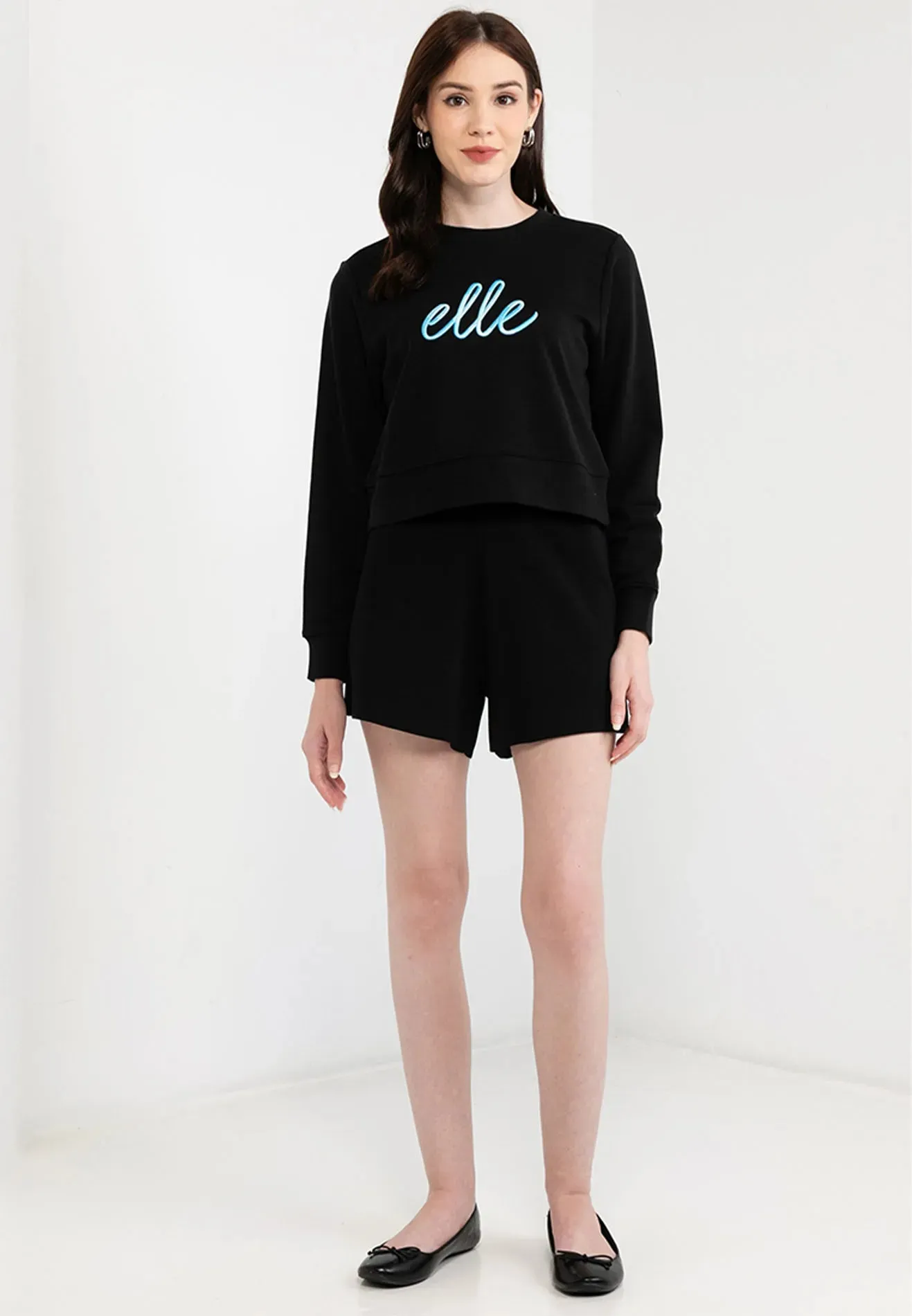 Be Paris Collection: Logo Cotton Sweatshirt