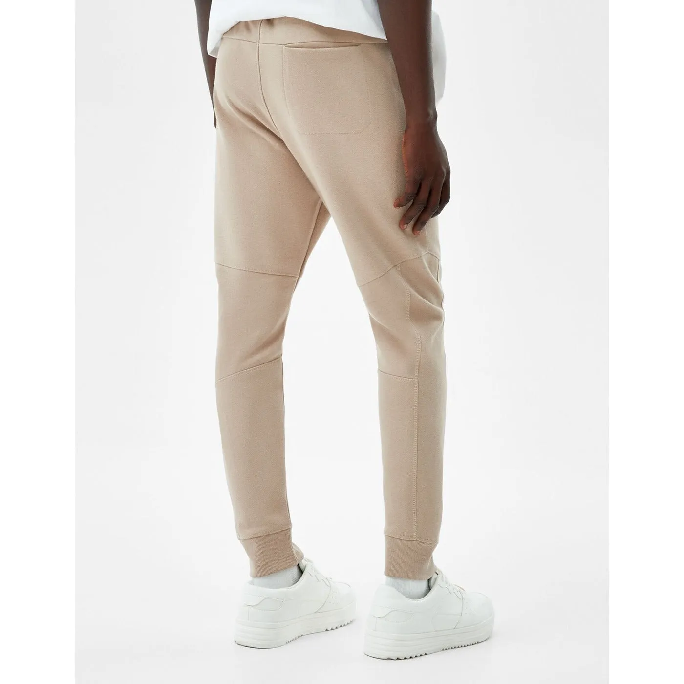 BSK Sand Slim fit piqué joggers