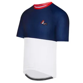 CAFE DU CYCLISTE Betty Gravel Cycling Jersey  - Navy/White