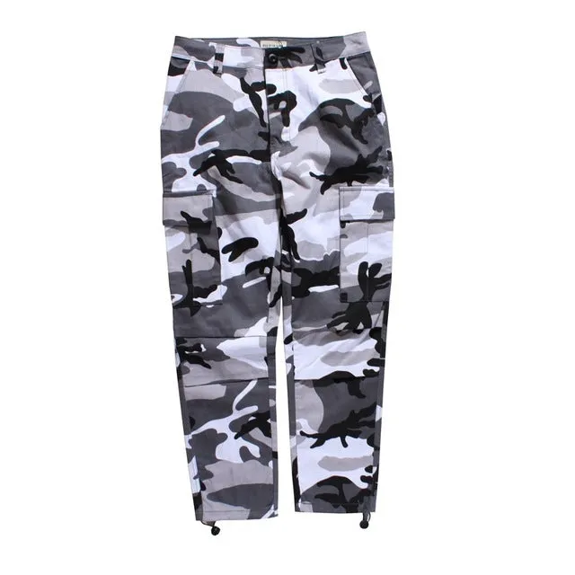 Camouflage Cargo Tactical Baggy Sweatpant