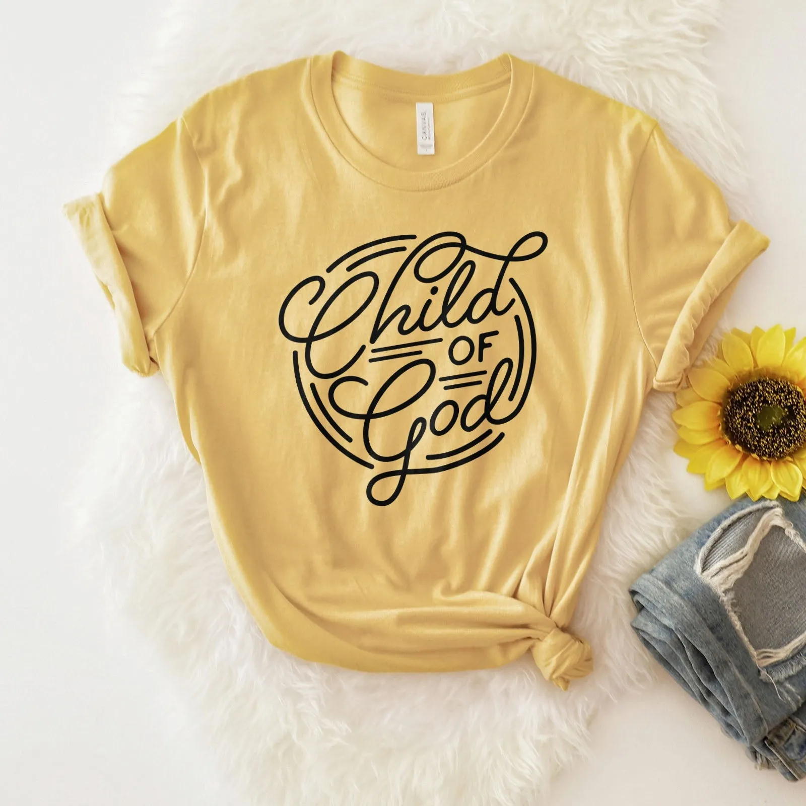 Child Of God Tee Shirts For Women - Christian Shirts for Women - Religious Tee Shirts