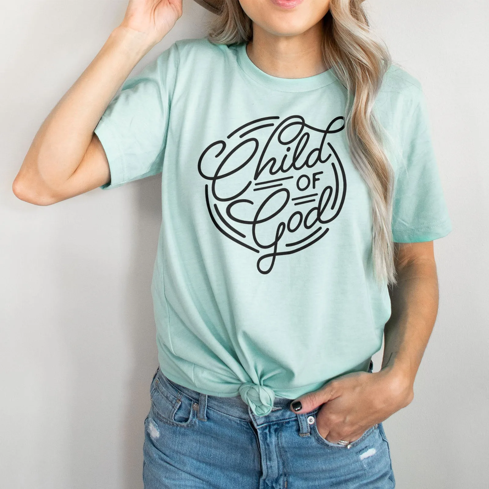 Child Of God Tee Shirts For Women - Christian Shirts for Women - Religious Tee Shirts