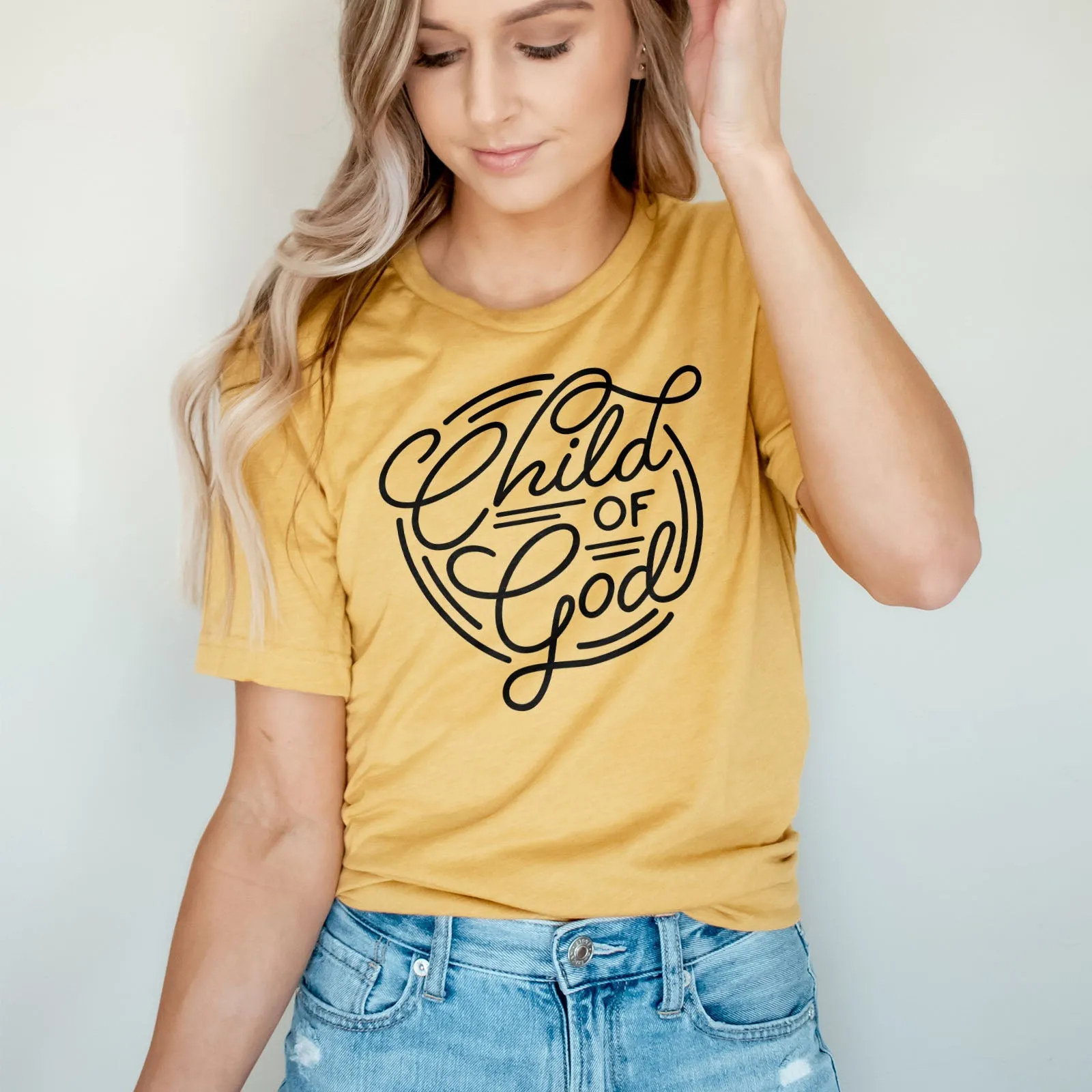 Child Of God Tee Shirts For Women - Christian Shirts for Women - Religious Tee Shirts