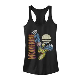 Children's Graphic Tank Marvel X-Men Wolverine Action Shot Licensed Character