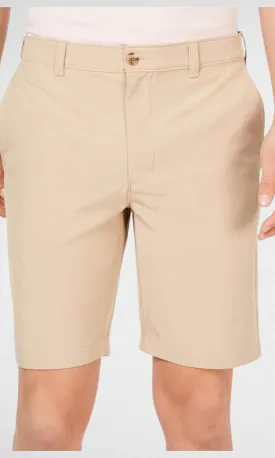 Club Room Gabardine Shorts -Beige