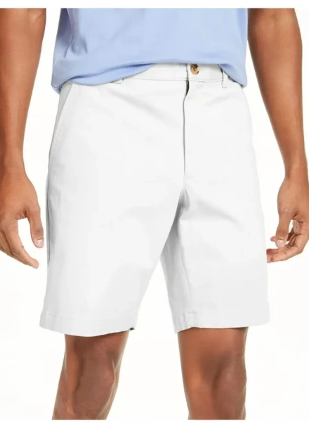 Club Room Gabardine Shorts - White