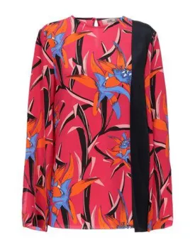 Diane Von Furstenberg Women Blouse Fuchsia 6 UK