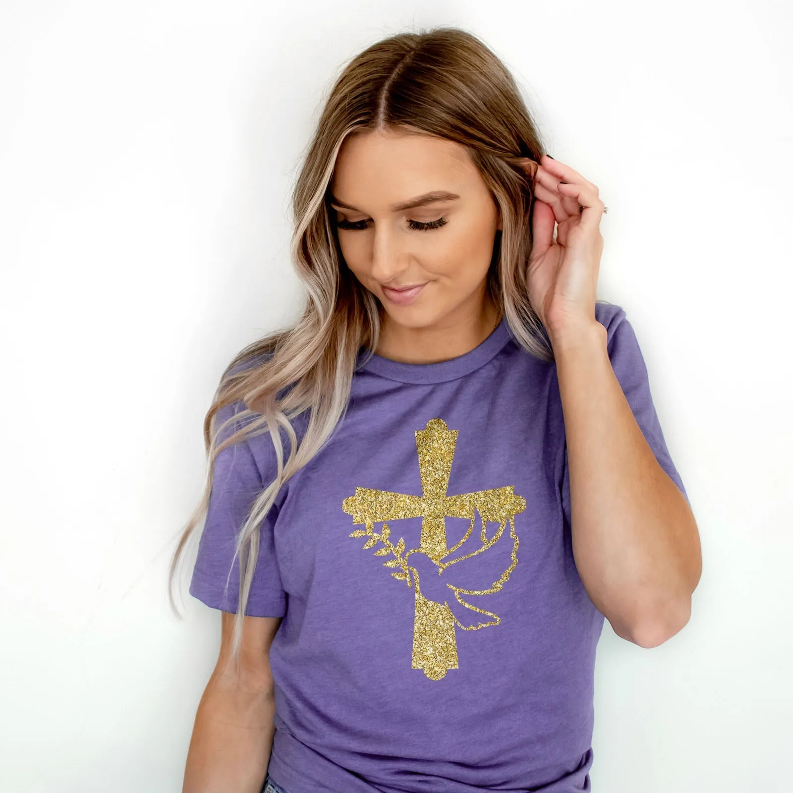 Dove of Peace Tee Shirts For Women - Christian Shirts for Women - Religious Tee Shirts