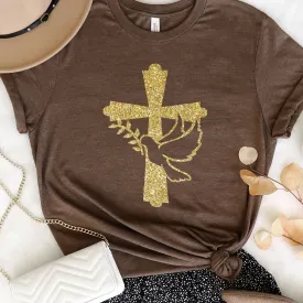 Dove of Peace Tee Shirts For Women - Christian Shirts for Women - Religious Tee Shirts