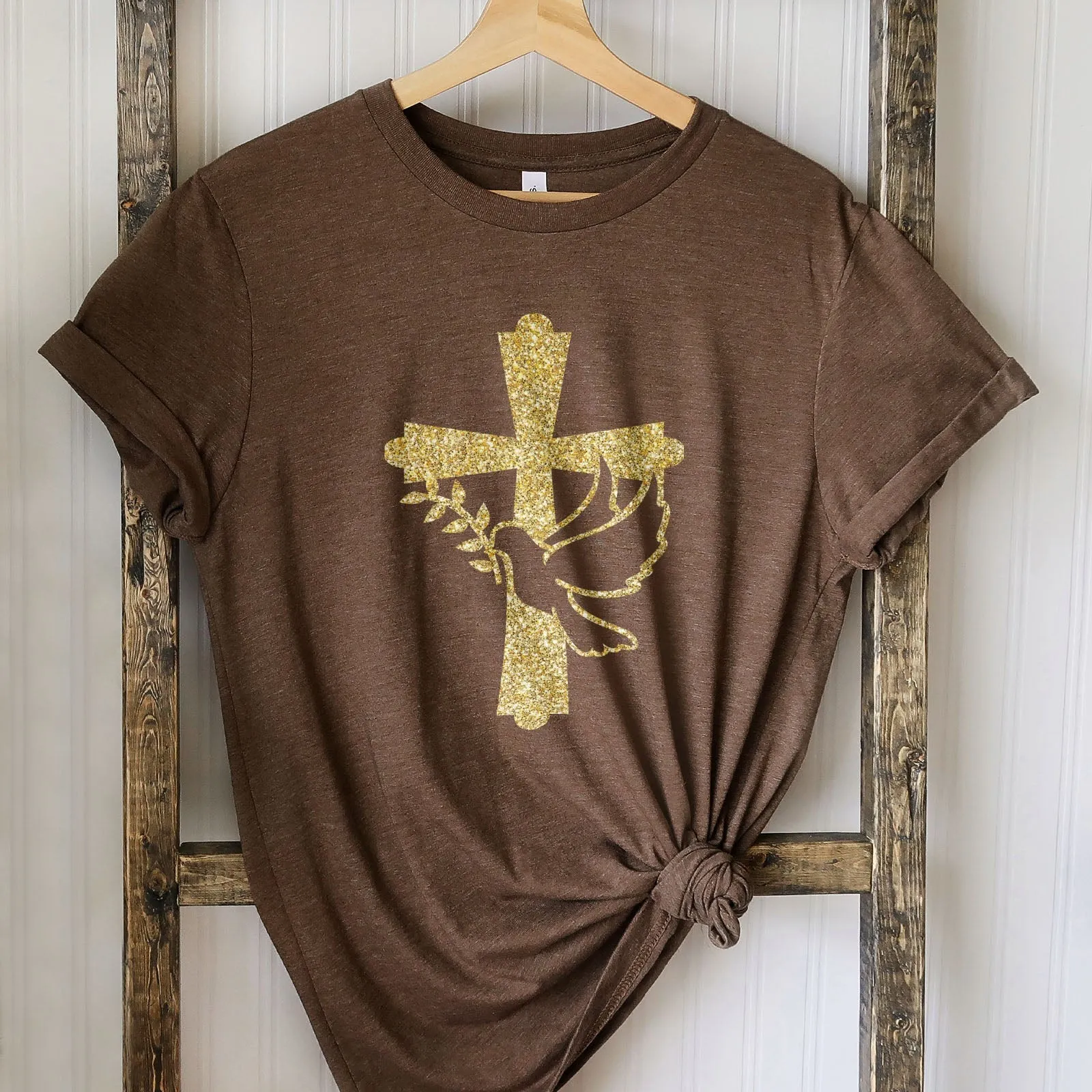 Dove of Peace Tee Shirts For Women - Christian Shirts for Women - Religious Tee Shirts