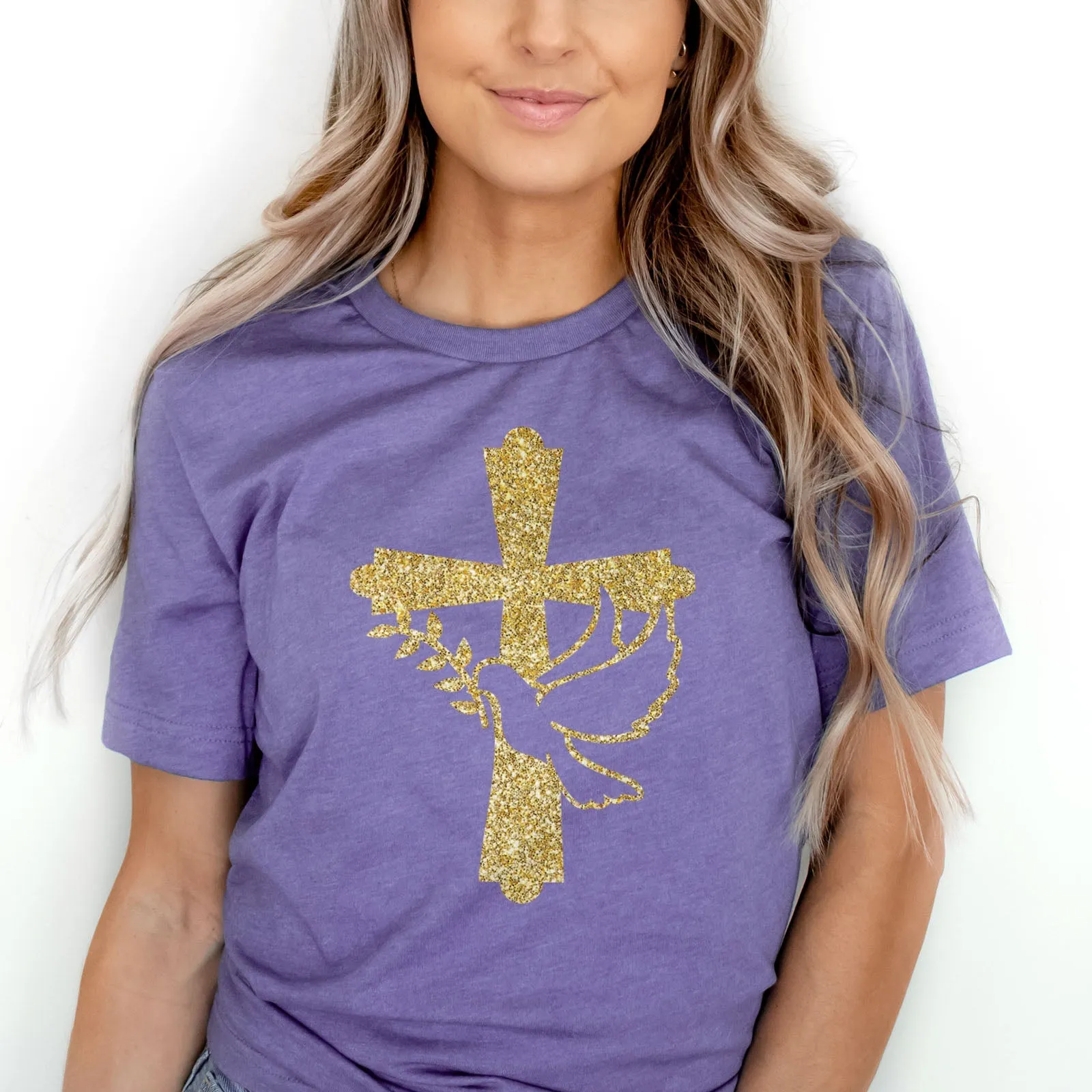 Dove of Peace Tee Shirts For Women - Christian Shirts for Women - Religious Tee Shirts