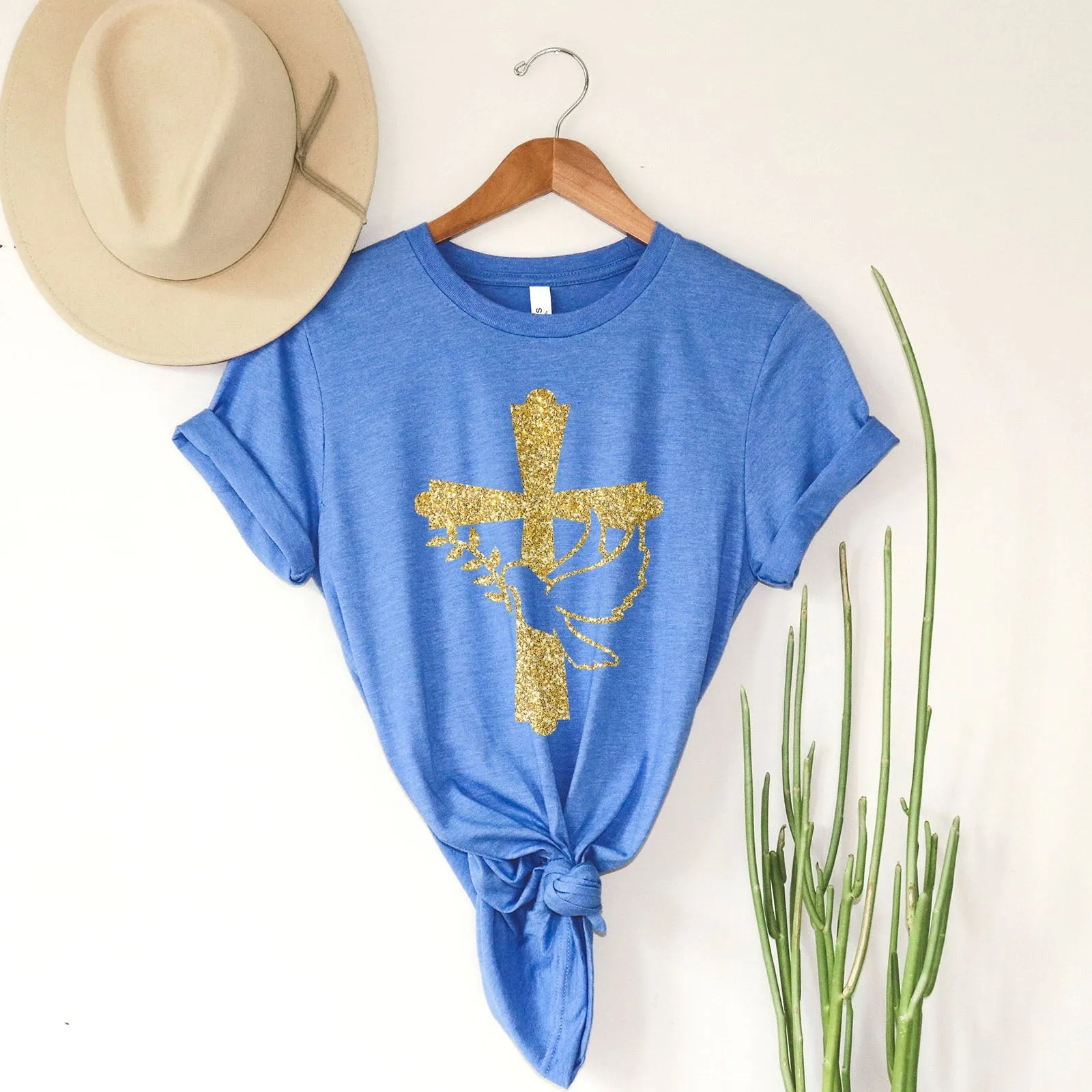 Dove of Peace Tee Shirts For Women - Christian Shirts for Women - Religious Tee Shirts