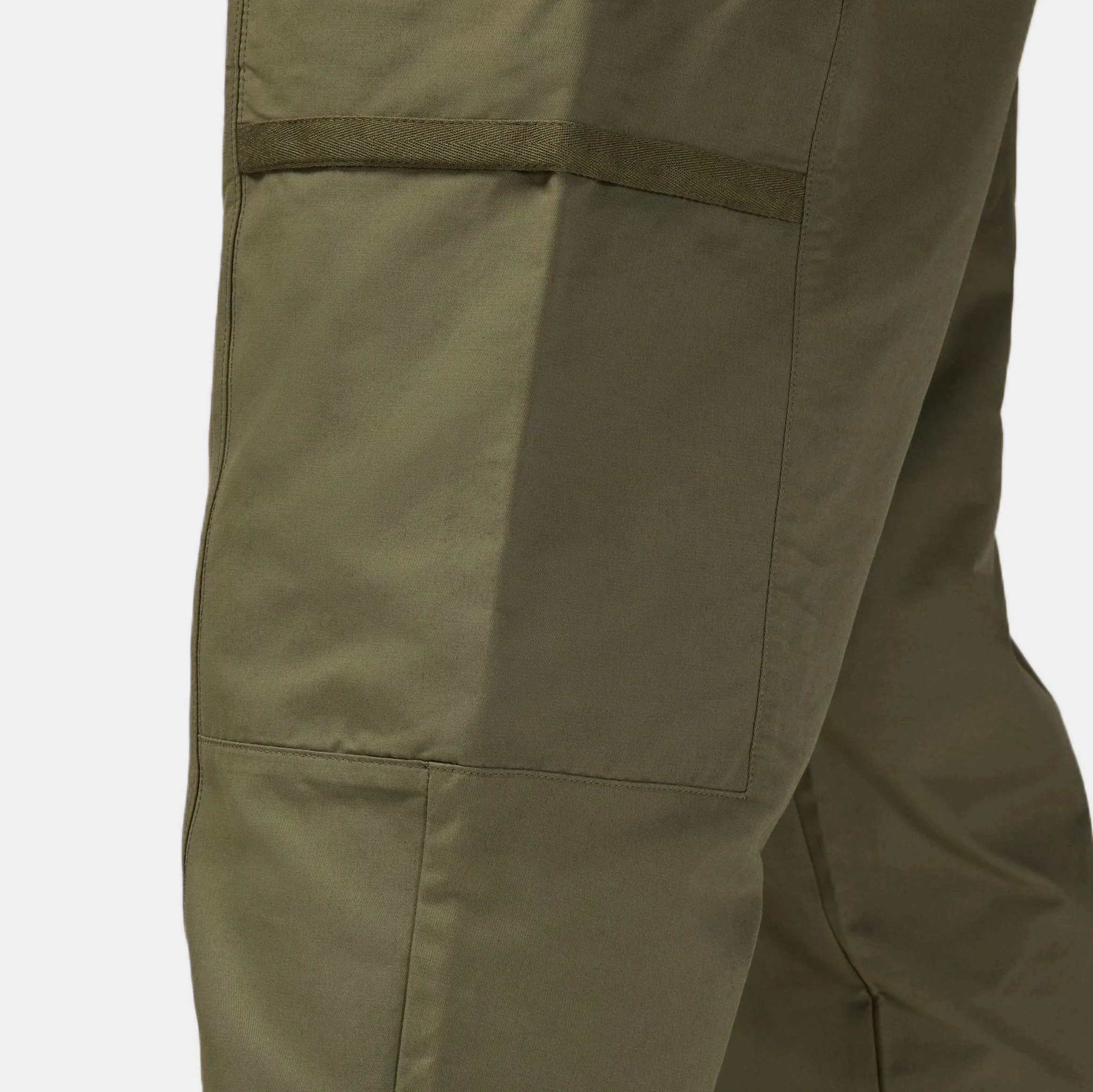 Essentials Woven Cargos Mens Pants (Olive)