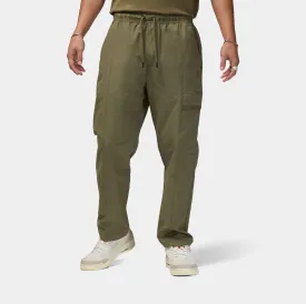 Essentials Woven Cargos Mens Pants (Olive)