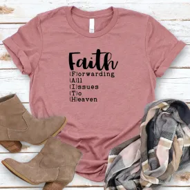 Faith Shirt - Christian Believe T-Shirt - Faith Shirt For Men & Women - Ciaocustom