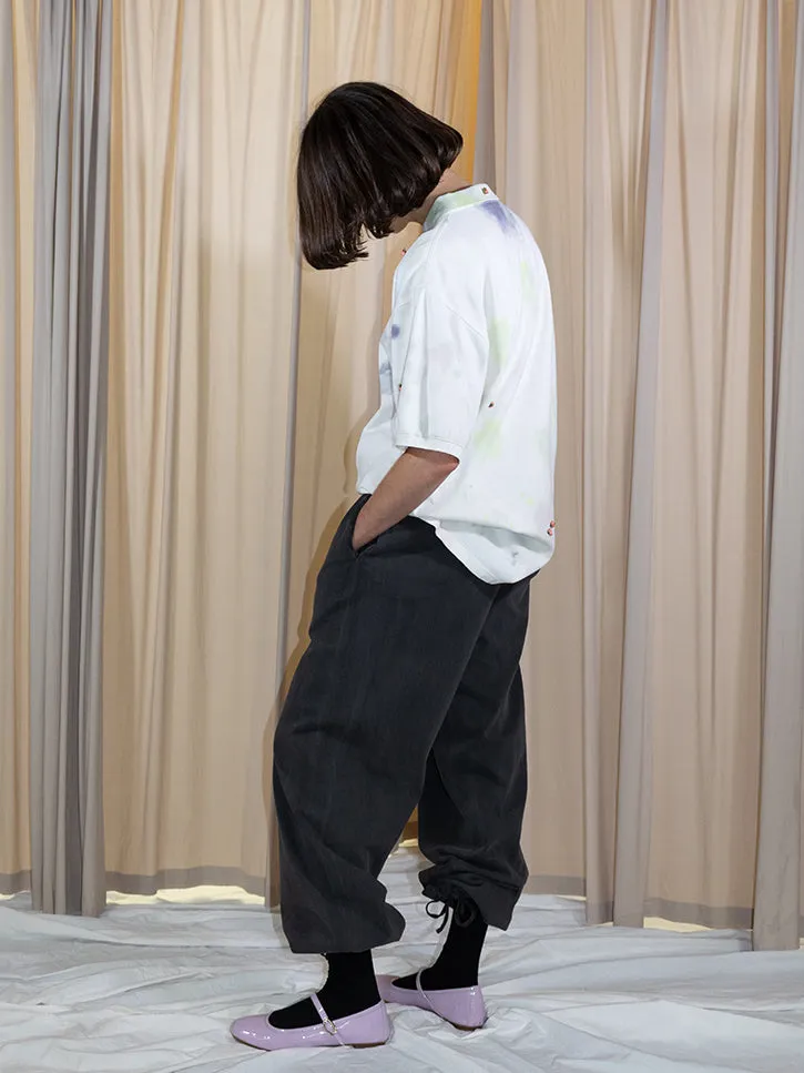 Vintage Black Gnuhr Bagdaddy Pants with Tailored Fit