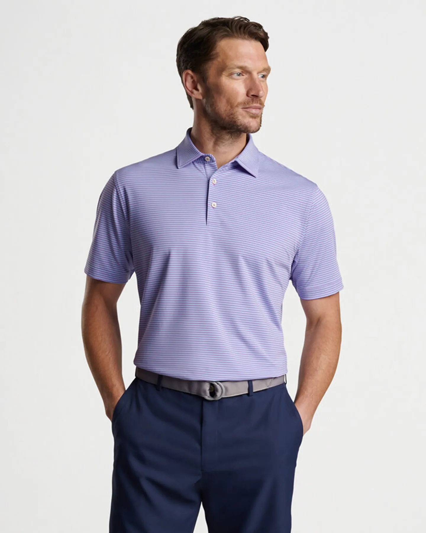 HALES PERFORMANCE JERSEY POLO - DRAGONFLY