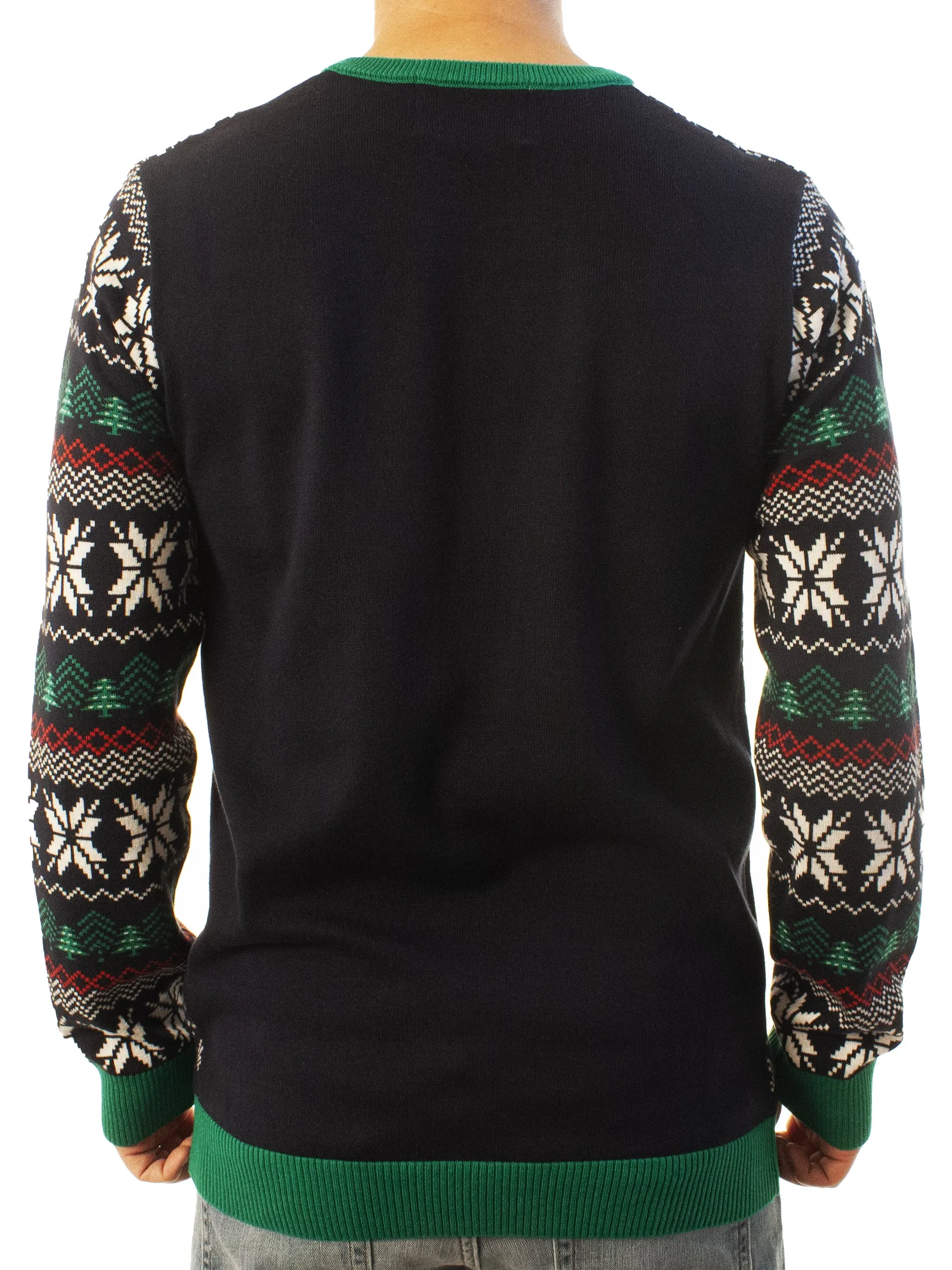 Here For The Food | Ugly Christmas Sweater For Men & Women | Unisex Sizing