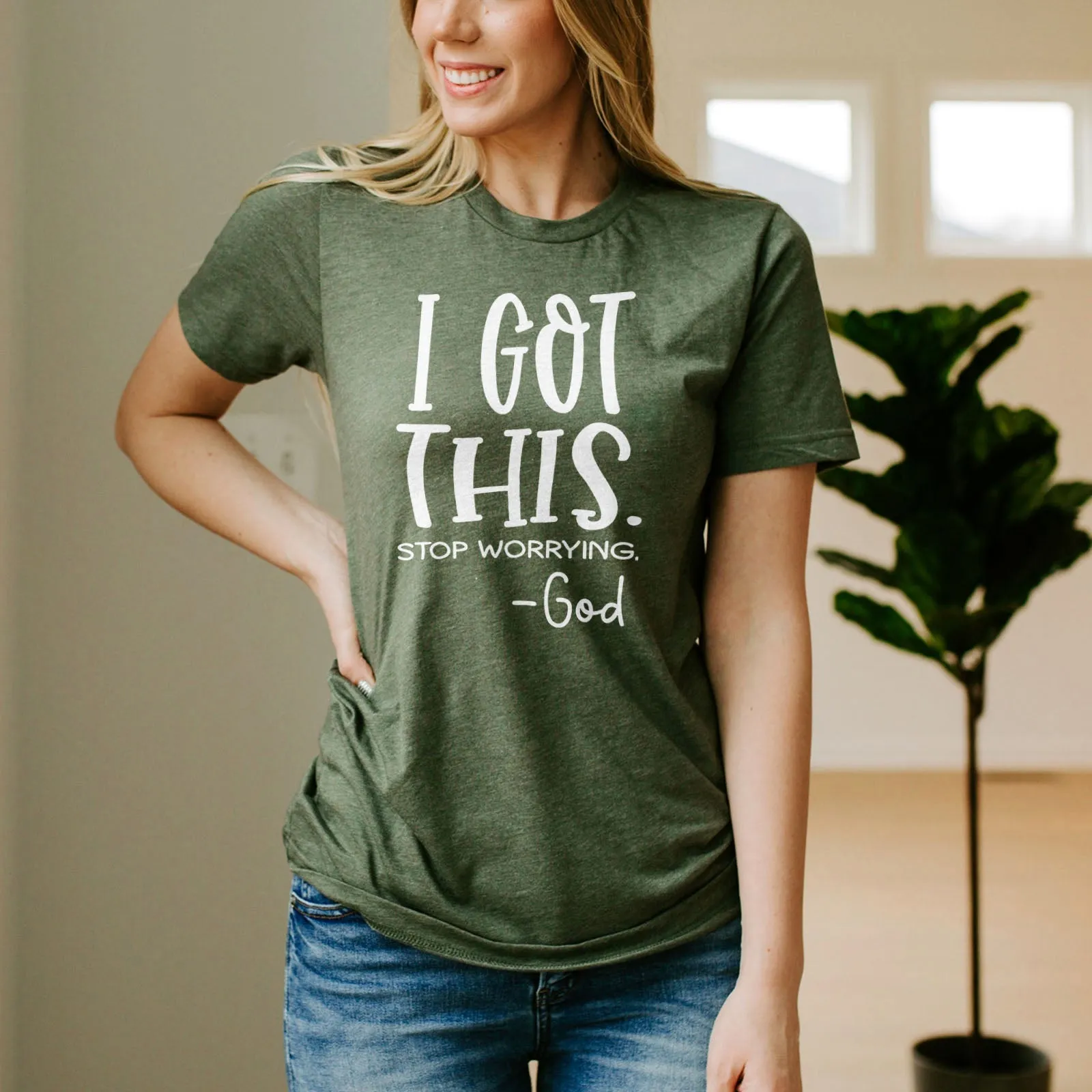 I Got This Stop Worrying Tee Shirts For Women - Christian Shirts for Women - Religious Tee Shirts