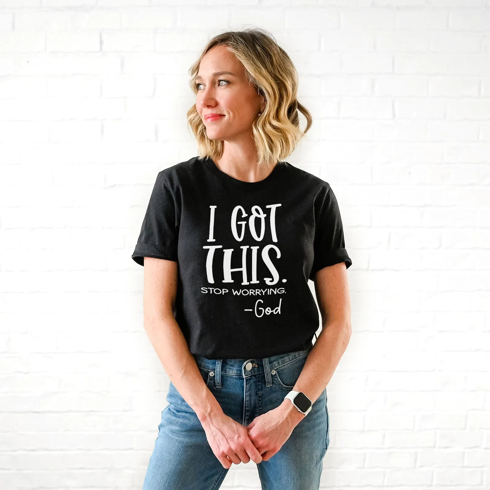 I Got This Stop Worrying Tee Shirts For Women - Christian Shirts for Women - Religious Tee Shirts