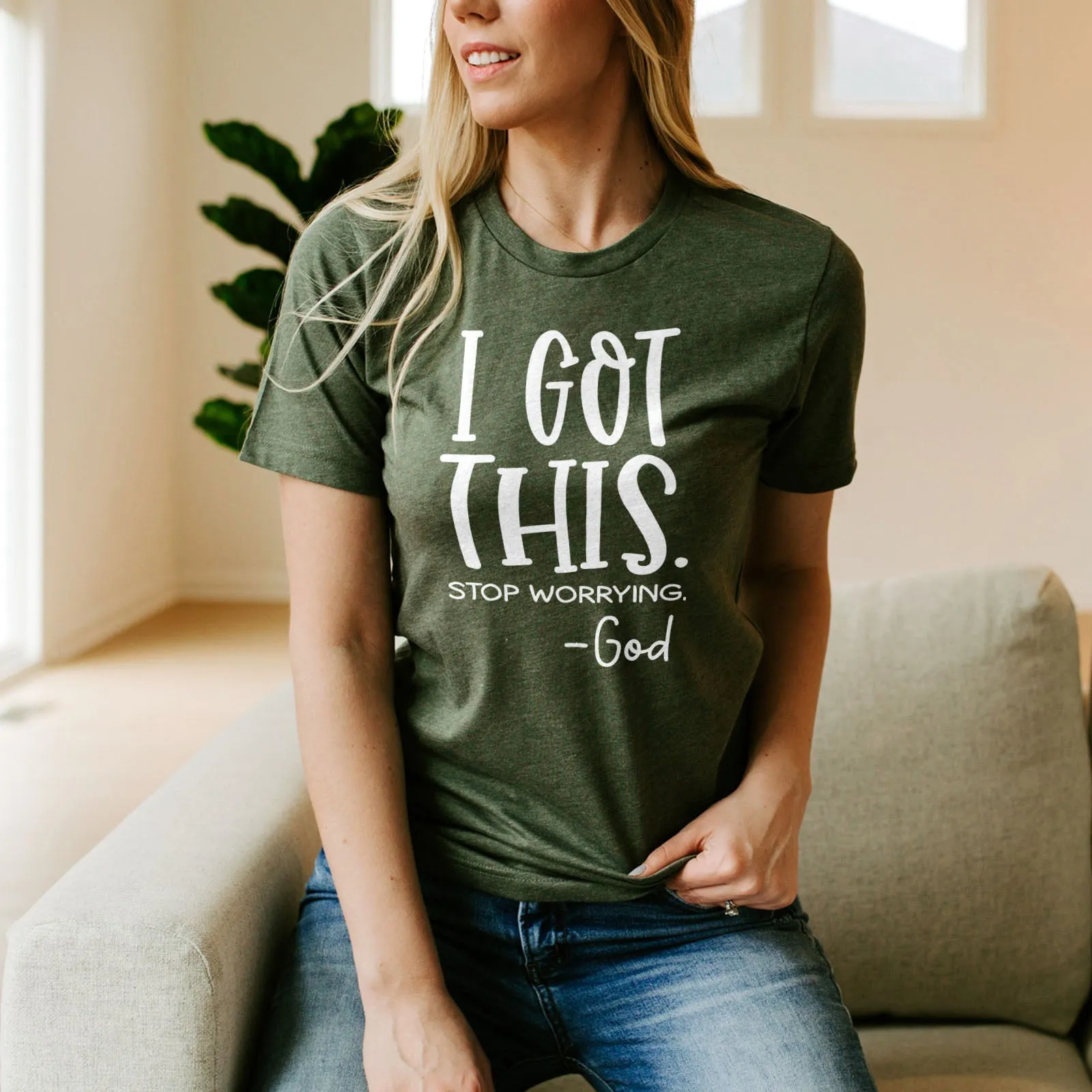 I Got This Stop Worrying Tee Shirts For Women - Christian Shirts for Women - Religious Tee Shirts