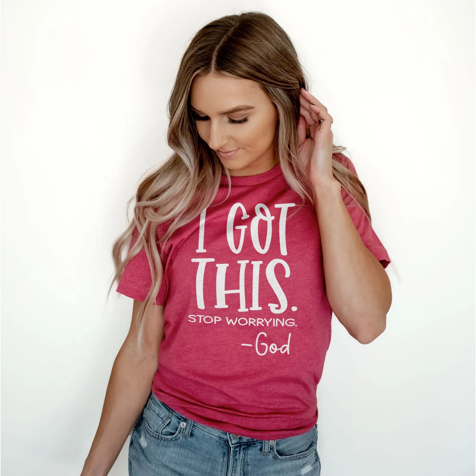 I Got This Stop Worrying Tee Shirts For Women - Christian Shirts for Women - Religious Tee Shirts