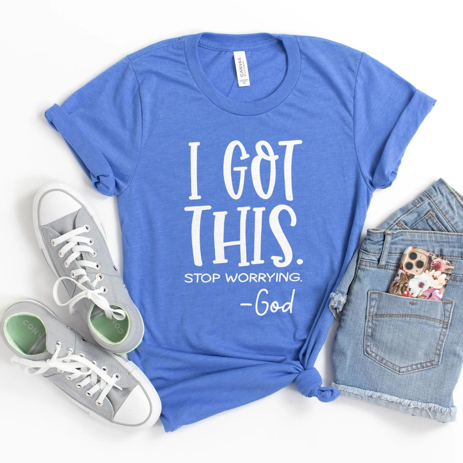 I Got This Stop Worrying Tee Shirts For Women - Christian Shirts for Women - Religious Tee Shirts