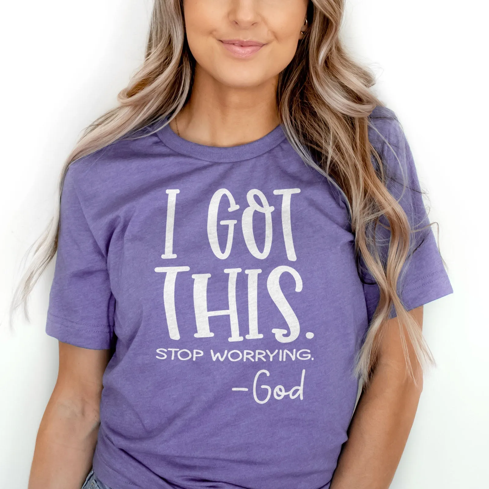 I Got This Stop Worrying Tee Shirts For Women - Christian Shirts for Women - Religious Tee Shirts