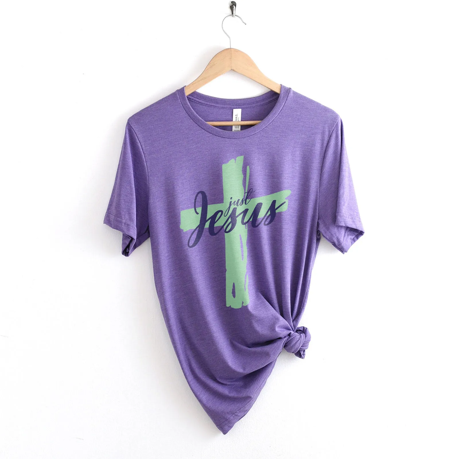 Just Jesus Tee Shirts For Women - Christian Shirts for Women - Religious Tee Shirts