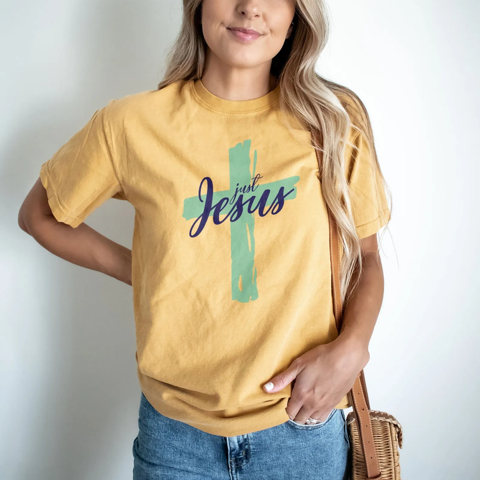 Just Jesus Tee Shirts For Women - Christian Shirts for Women - Religious Tee Shirts