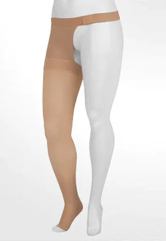 Juzo Soft Thigh High w/Hip Attachment, 20-30 mmHg, Open Toe (2001AGHA)