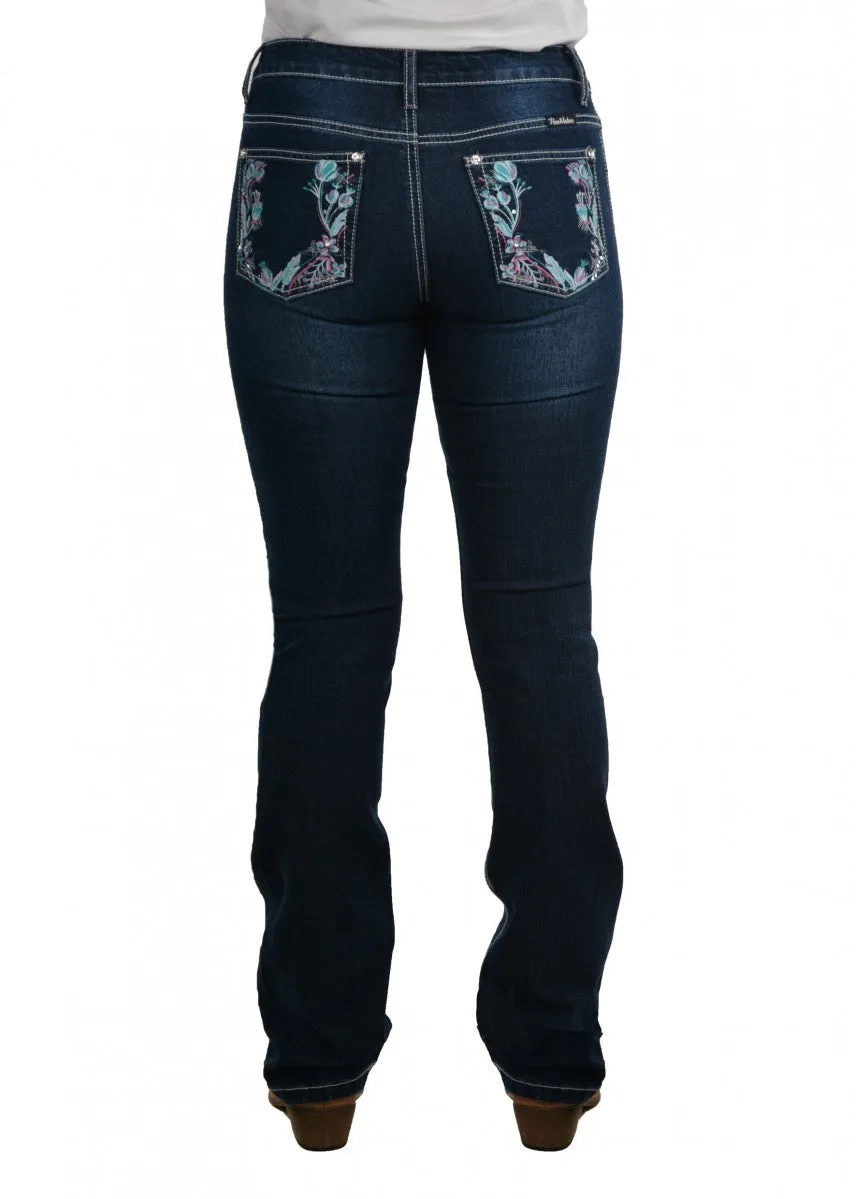 Ladies Pure Western Madison Bootcut Jean - 32" Leg - PCP2208158