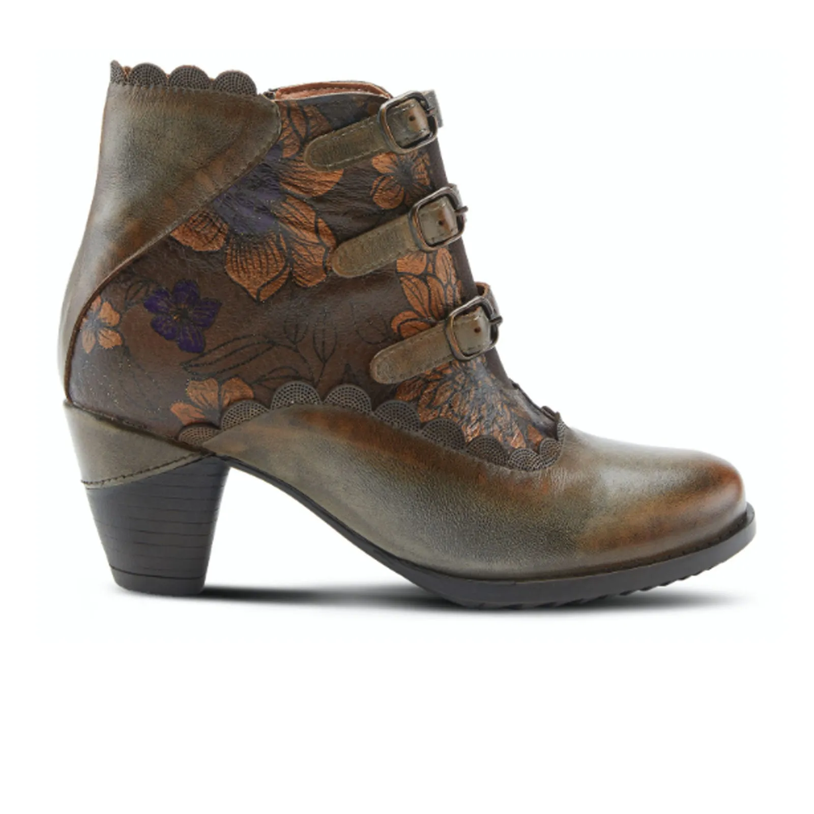 L'Artiste IWantIt Ankle Boot (Women) - Brown Multi