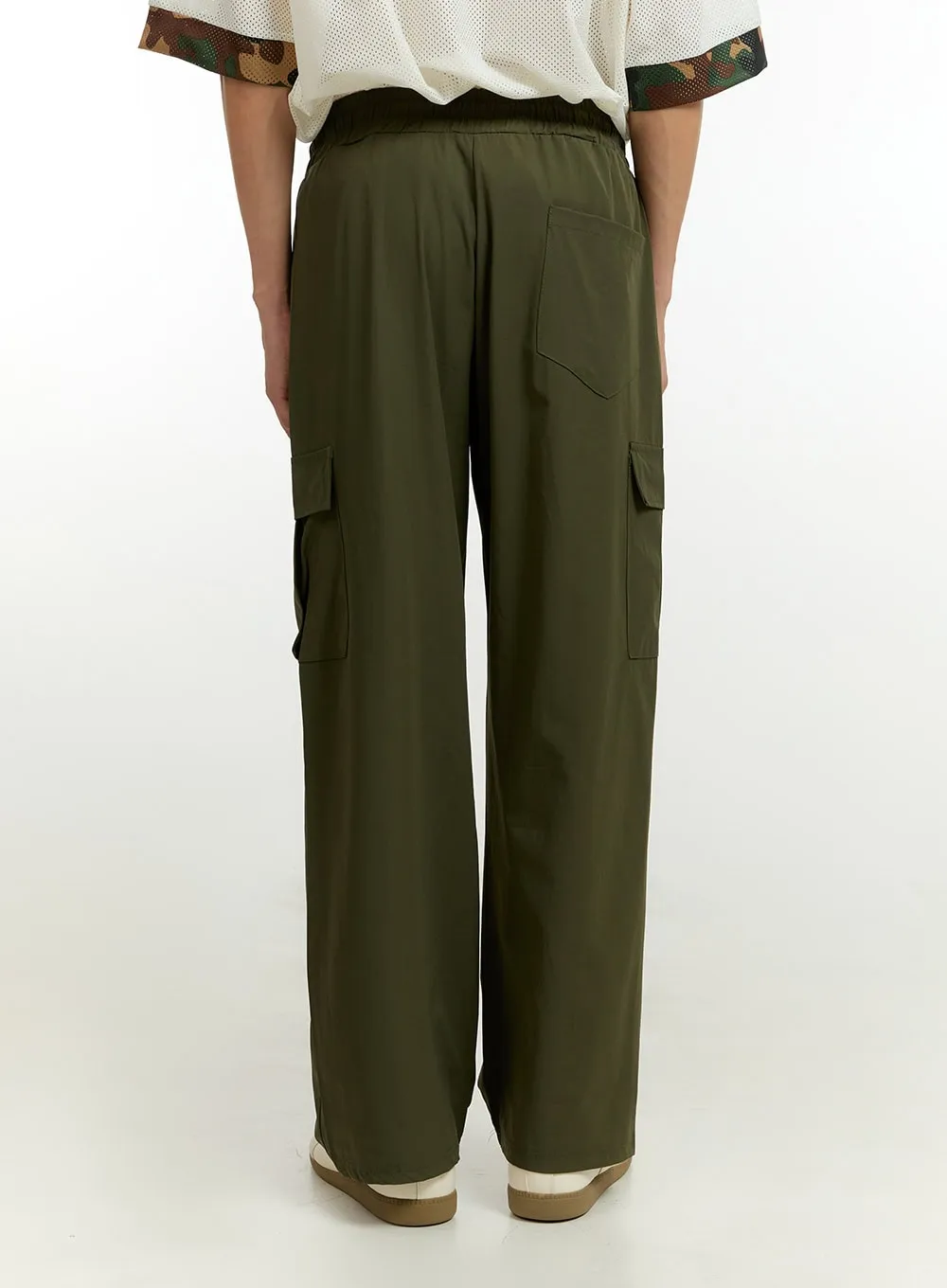 Men's Cargo Pants (Dark Green) IL412