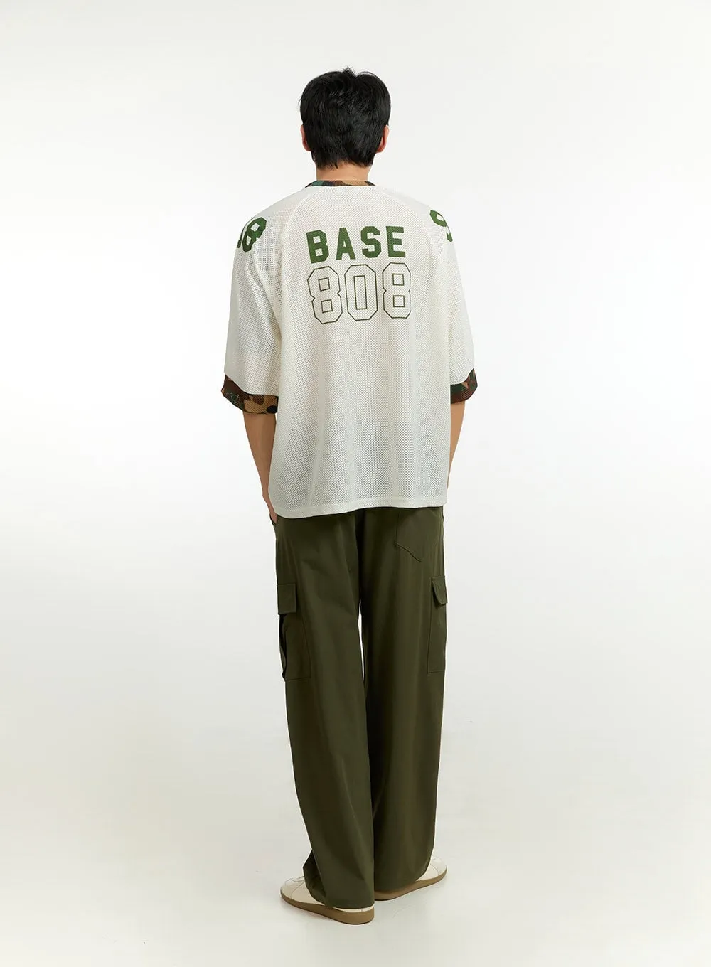 Men's Cargo Pants (Dark Green) IL412