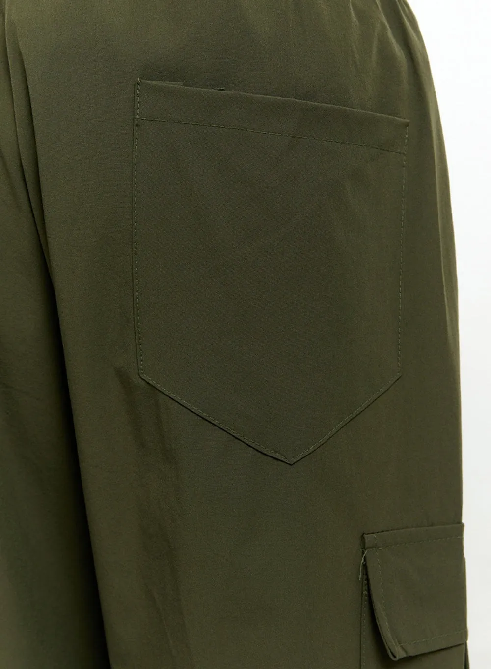 Men's Cargo Pants (Dark Green) IL412