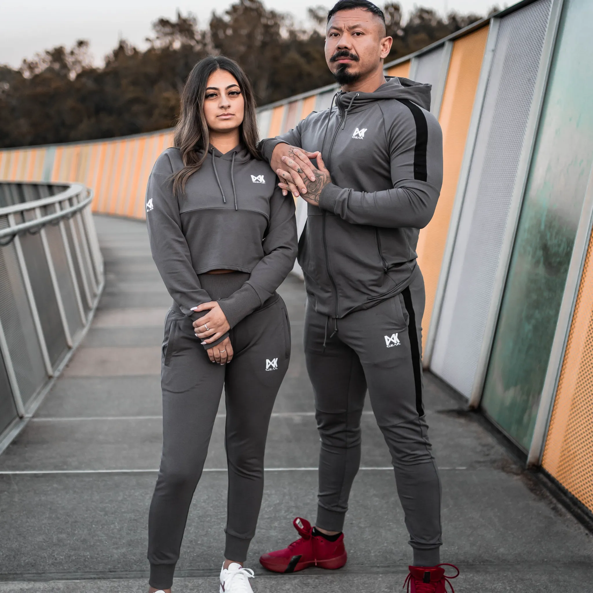 Men's IXK Tracksuit - Charcoal