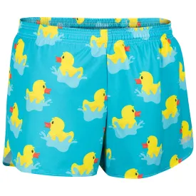 Men's Printed 3" Half Split Shorts - Rubber Duckie