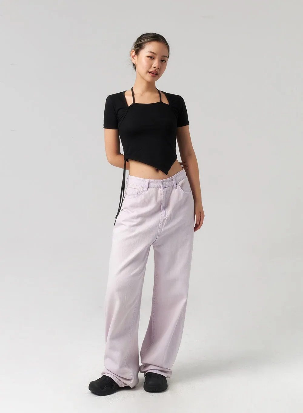 Oversized Cotton Pants CU329