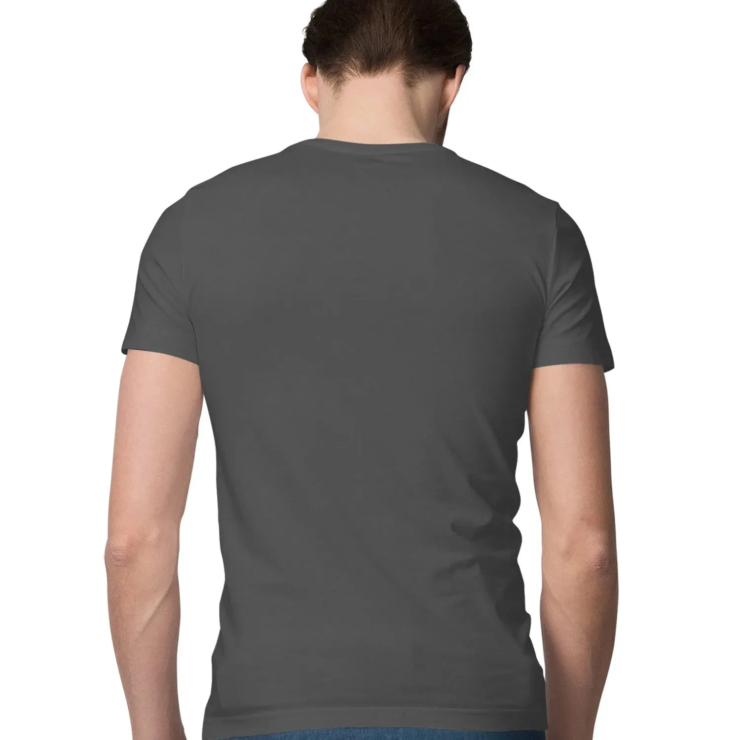 PanDab Round Neck Half Sleeve T-shirt for Men