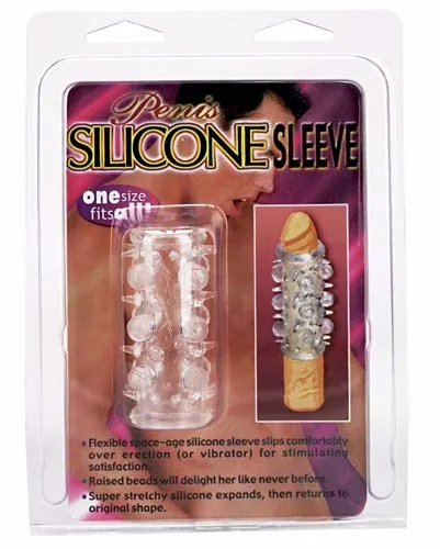 Penis Silicone Sleeve WRaised Nodules