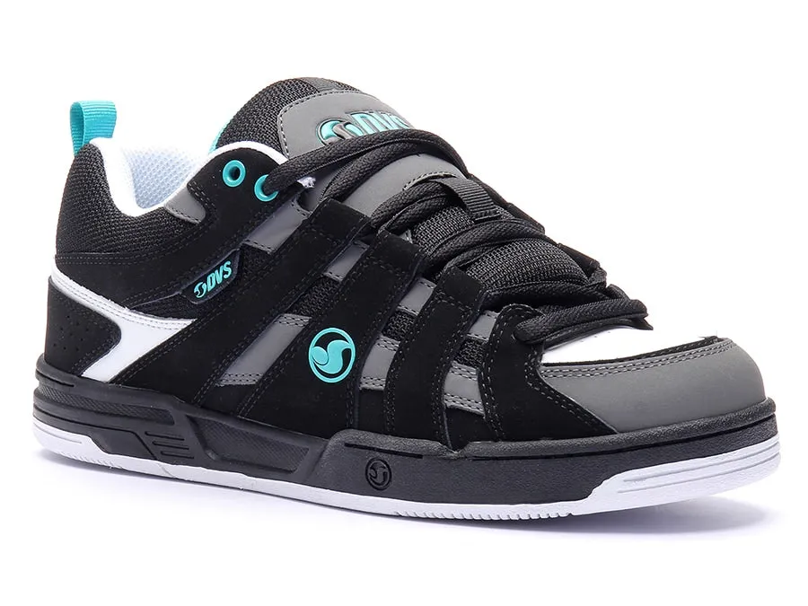 Primo Black Charcoal Turquoise Nubuck