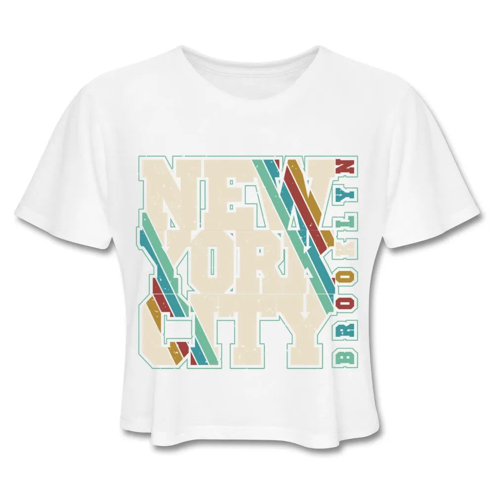 Retro Brooklyn Crop Top