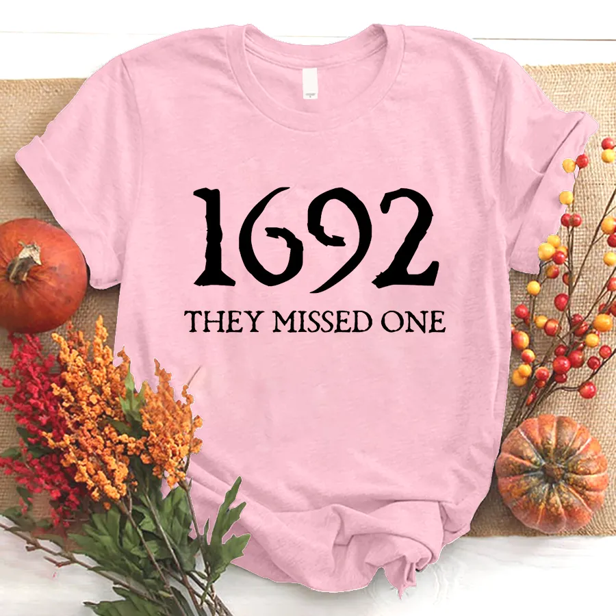 Salem Witch Shirt 1692 They Missed One Halloween Gift TShirt, Halloween T - Shirt