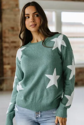 Shylee Star Knit Sweater | S-XL