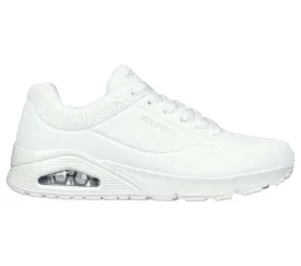 SKECHER'S MEN'S UNO - STAND ON AIR TRIPLE WHITE WALKING SHOES