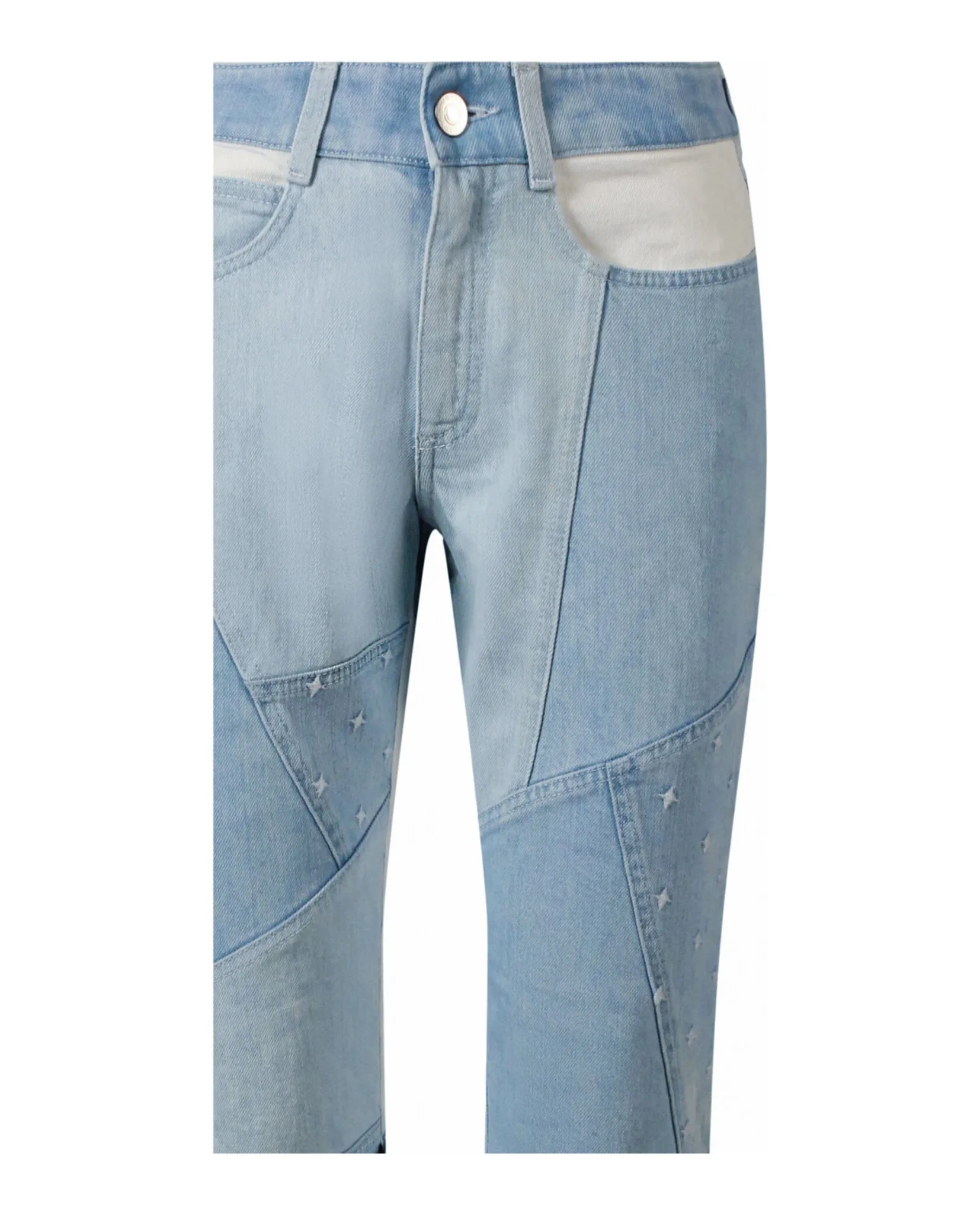 Stella McCartney Patchwork Boyfriend Jeans